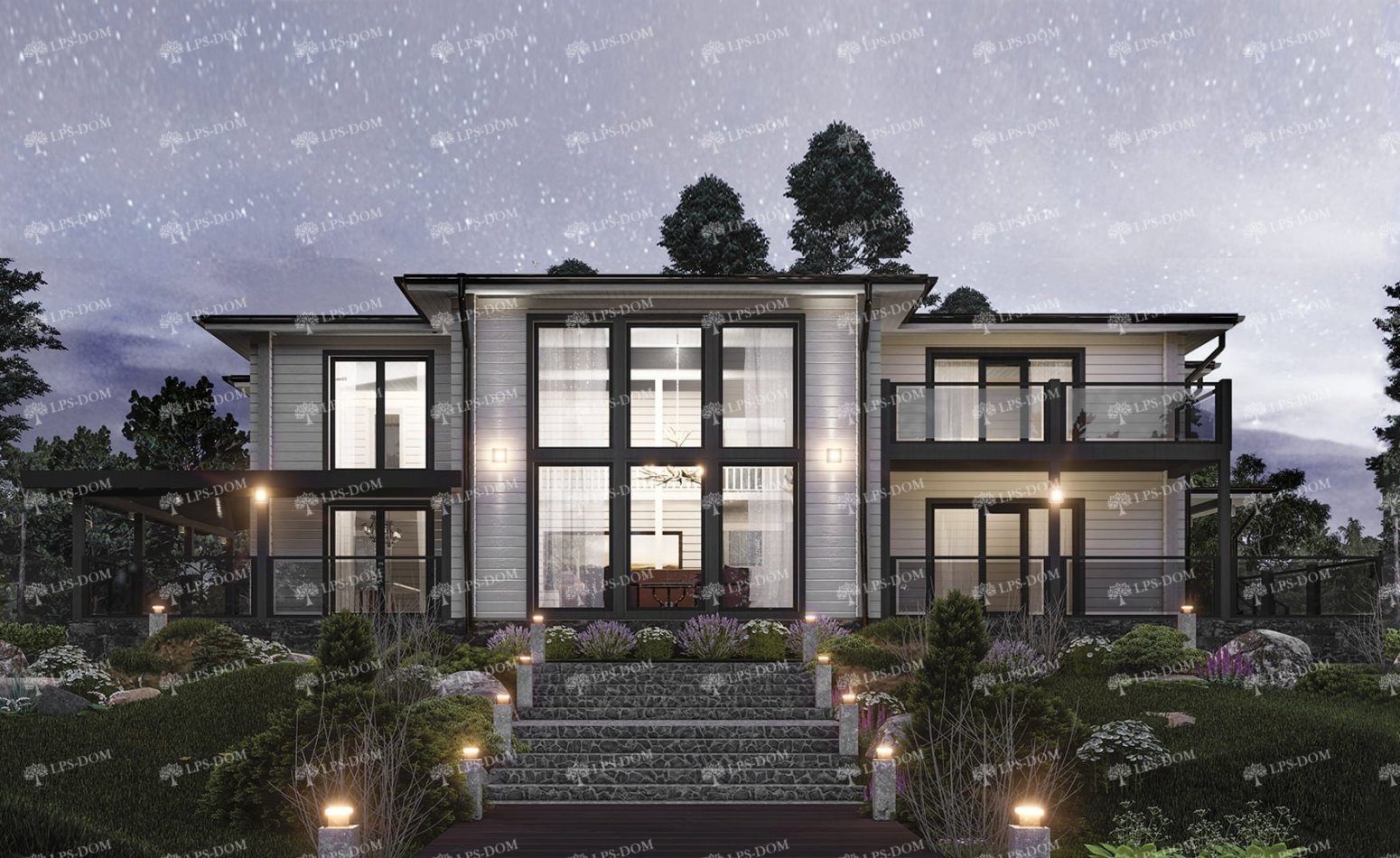 ДОМ ИЗ КЛЕЕНОГО БРУСА БРАНДЕНБУРГ фото 4