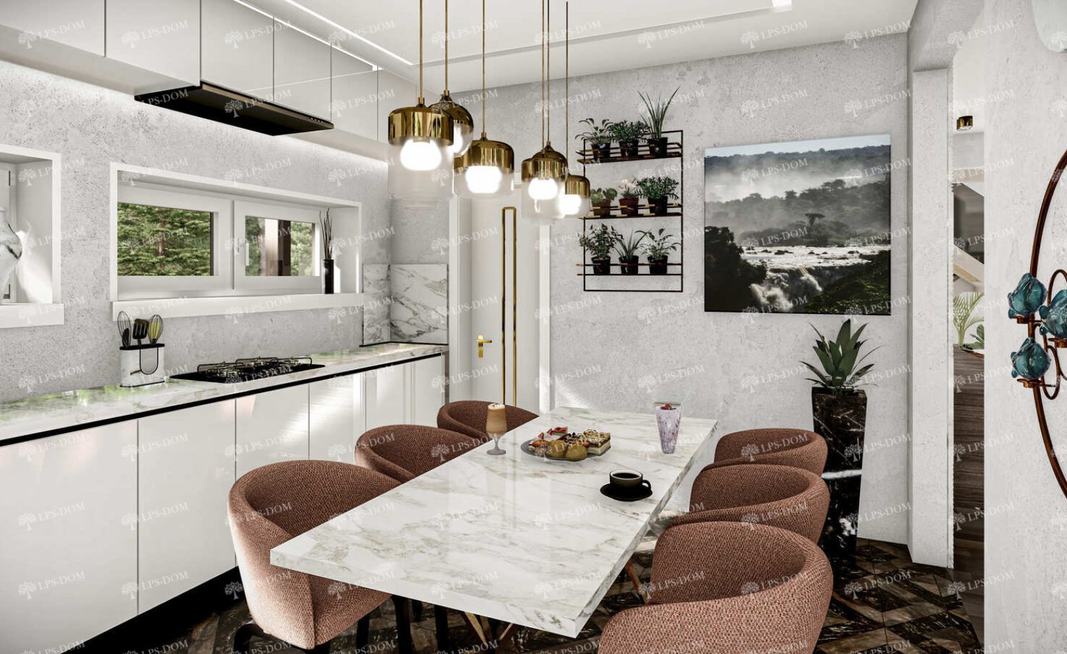 КАРКАСНЫЙ ДОМ ЛУНД фото интерьера 6