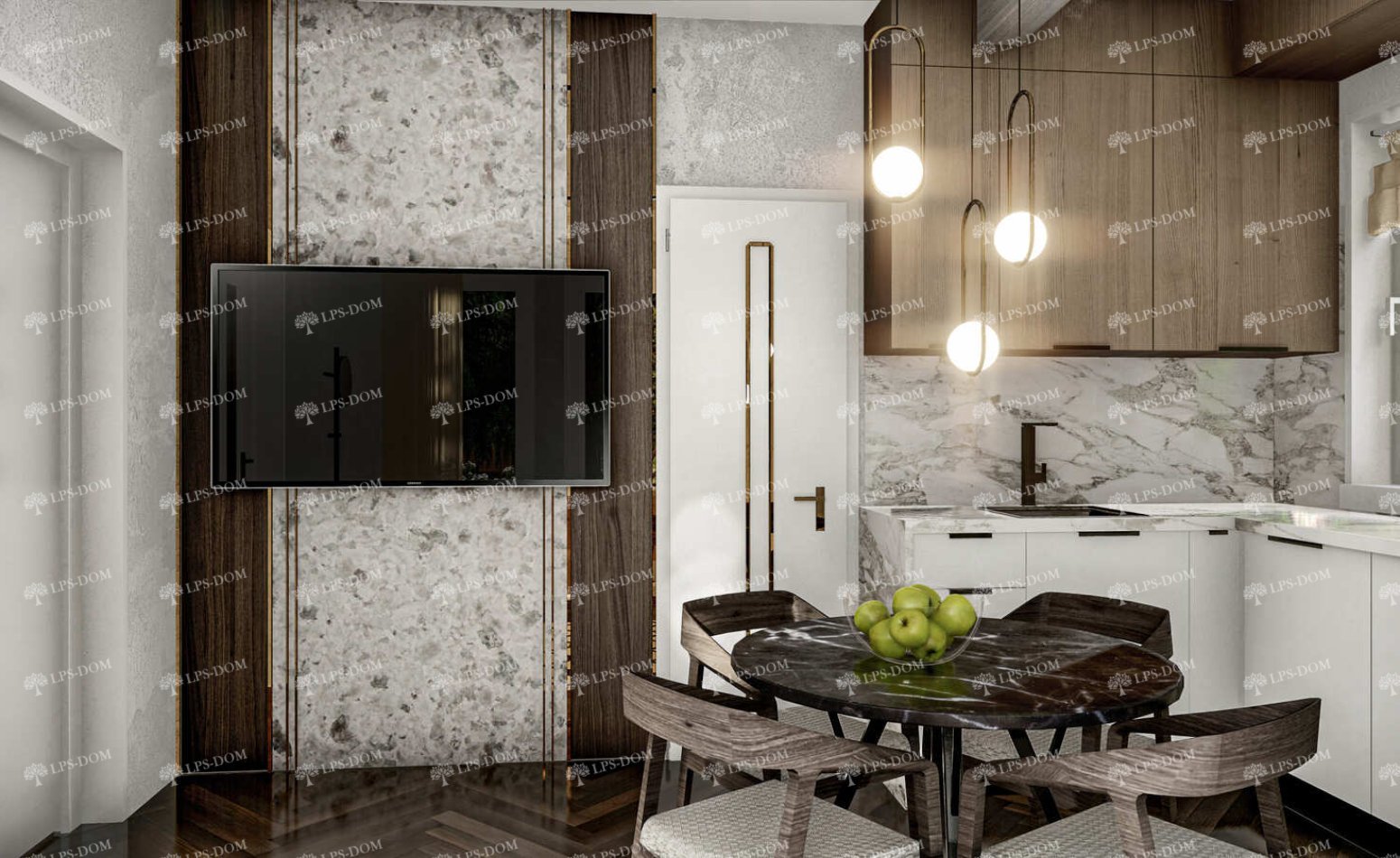 КАРКАСНЫЙ ДОМ АМАДОРА фото интерьера 6