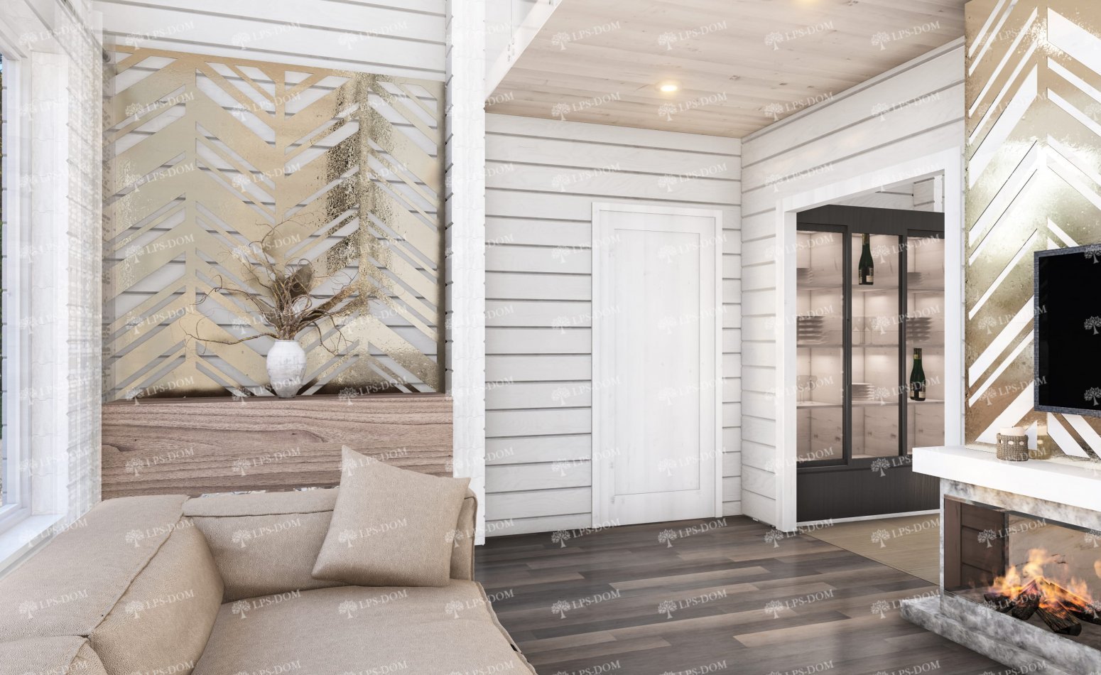 ПРОЕКТ МИККЕЛИ фото интерьера 7