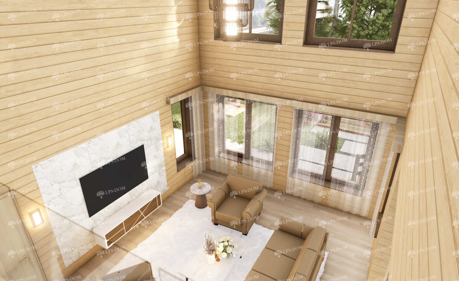 КАРКАСНЫЙ ДОМ ФЕРРАРА фото интерьера 6