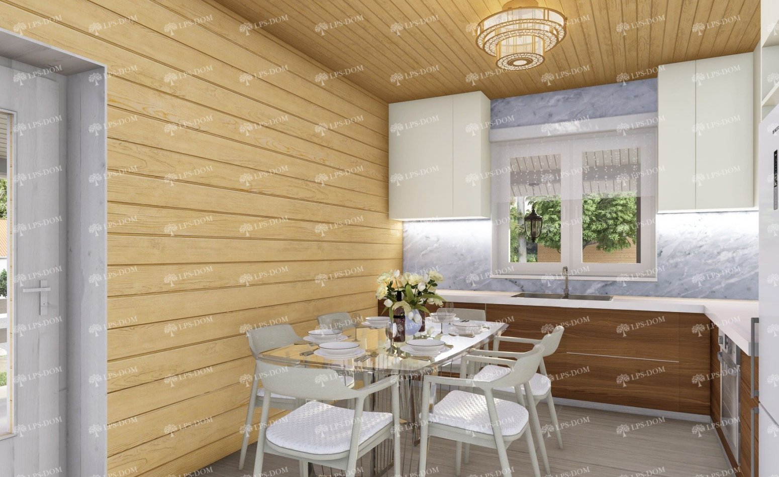 КАРКАСНЫЙ ДОМ КАГОСИМО фото интерьера 6