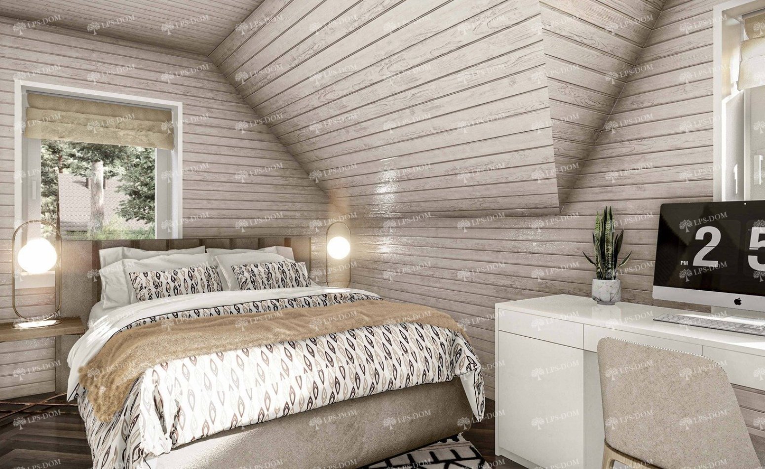 КАРКАСНЫЙ ДОМ ПАРМА фото интерьера 5