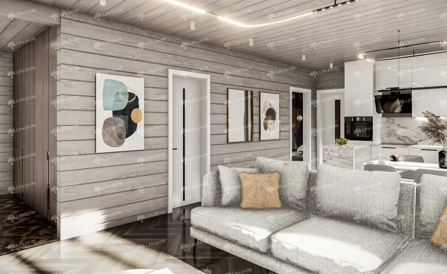 КАРКАСНЫЙ ДОМ РАГУЗА фото интерьера 15