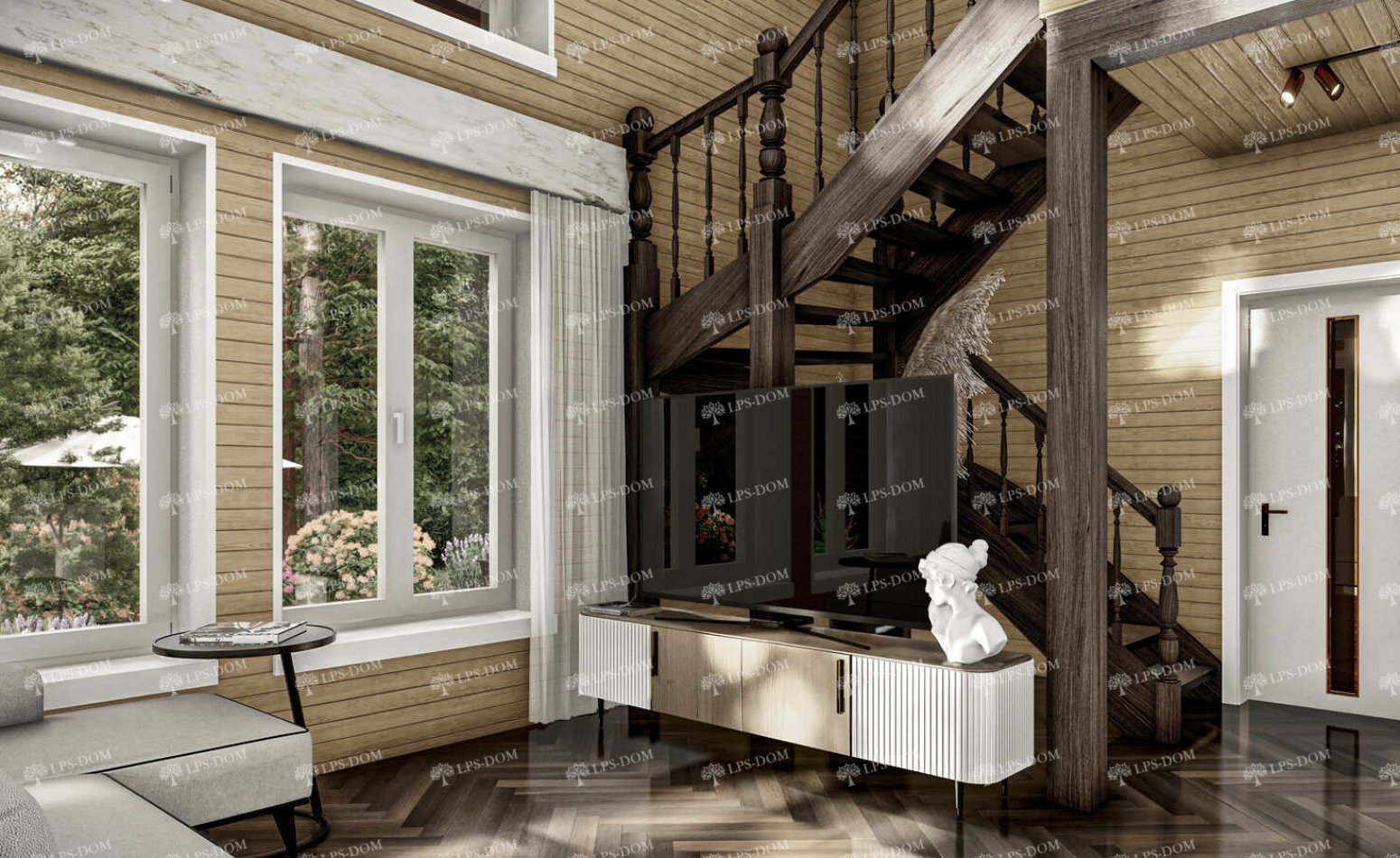 КАРКАСНЫЙ ДОМ АНТИБ фото интерьера 9