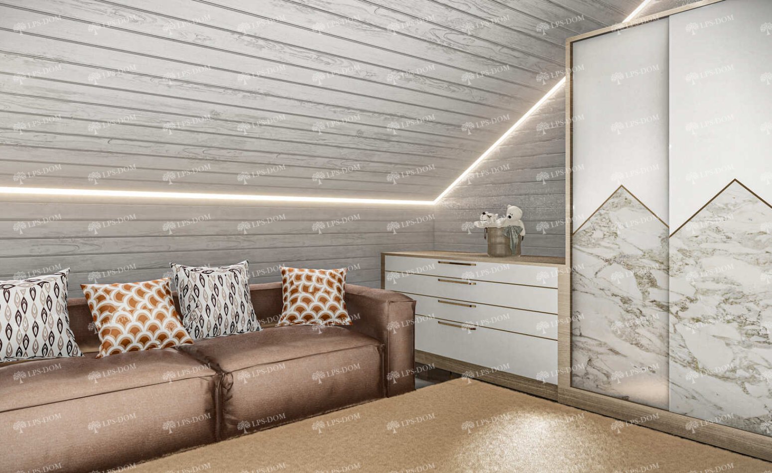 КАРКАСНЫЙ ДОМ ГРАЦ фото интерьера 11