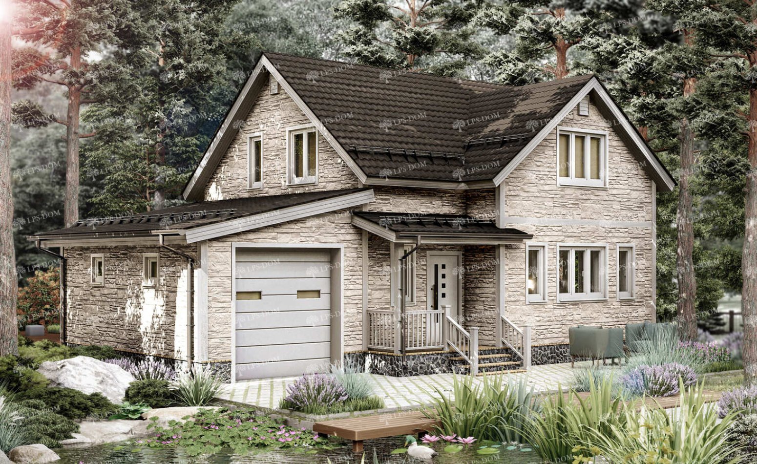 КАРКАСНЫЙ ДОМ НЕПТУН фото 6