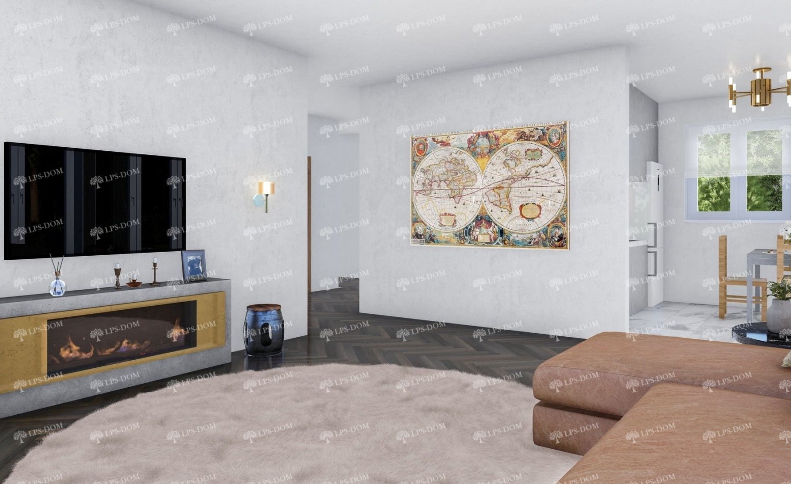 КАРКАСНЫЙ ДОМ АМАГАСАКИ фото интерьера 3