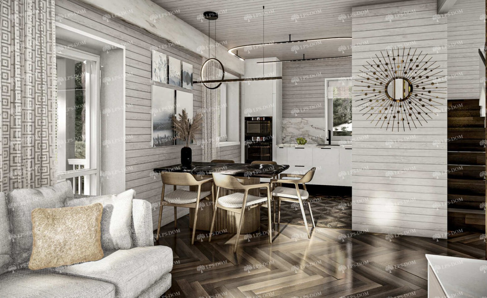 КАРКАСНЫЙ ДОМ СЕВИЛЬЯ фото интерьера 3