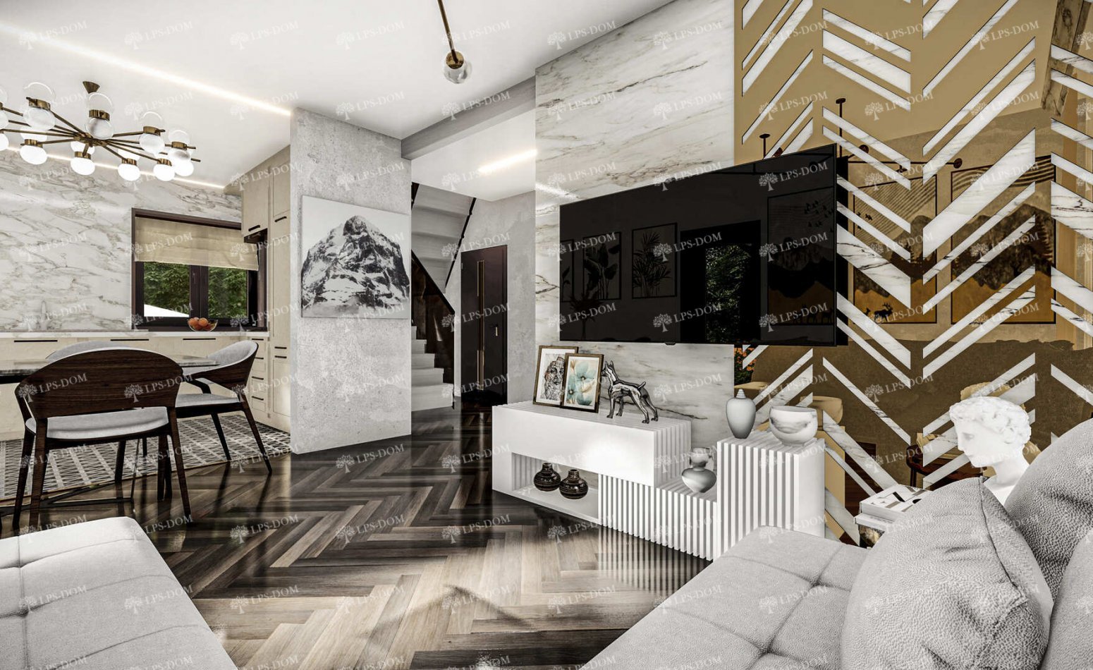 КАРКАСНЫЙ ДОМ БУРГОС фото интерьера 11