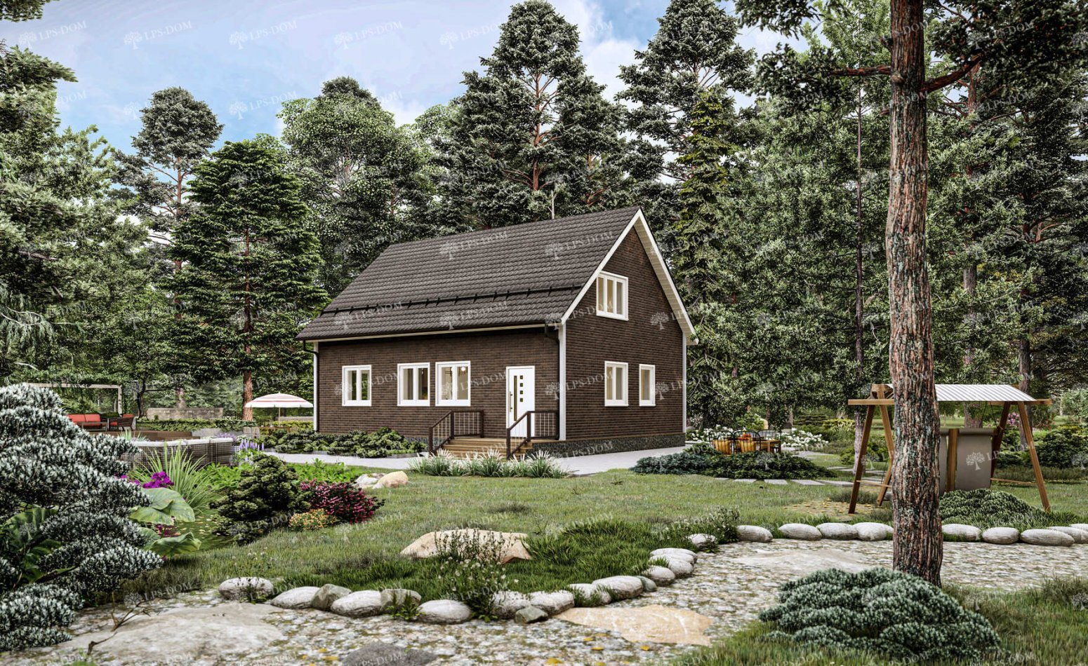 КАРКАСНЫЙ ДОМ НАРБОН фото 11