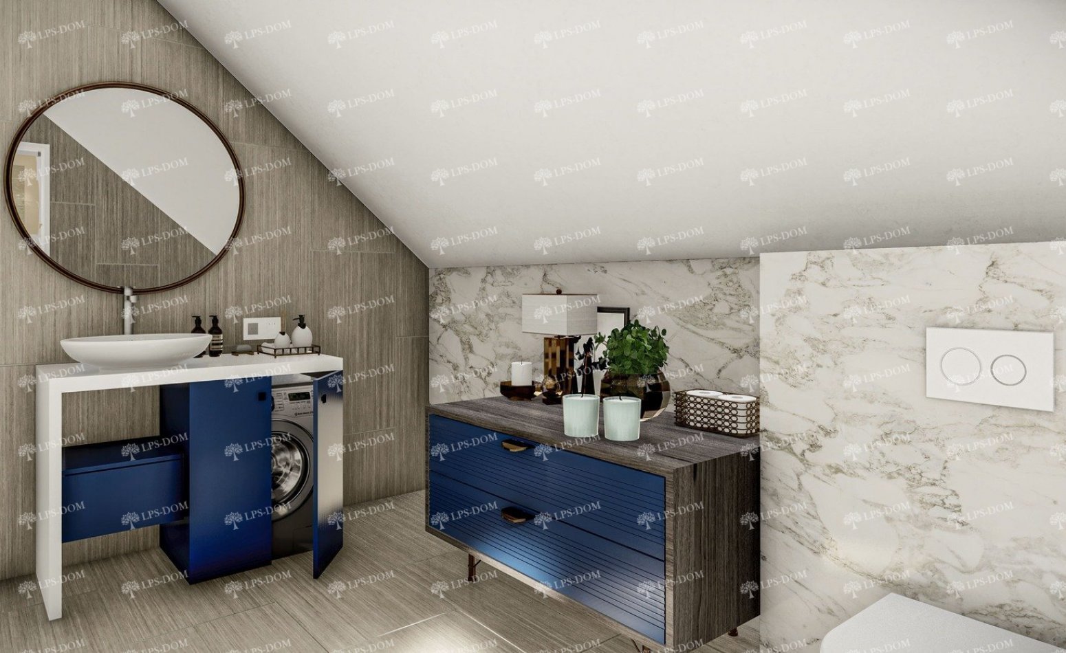 КАРКАСНЫЙ ДОМ СОВИНЬОН фото интерьера 6