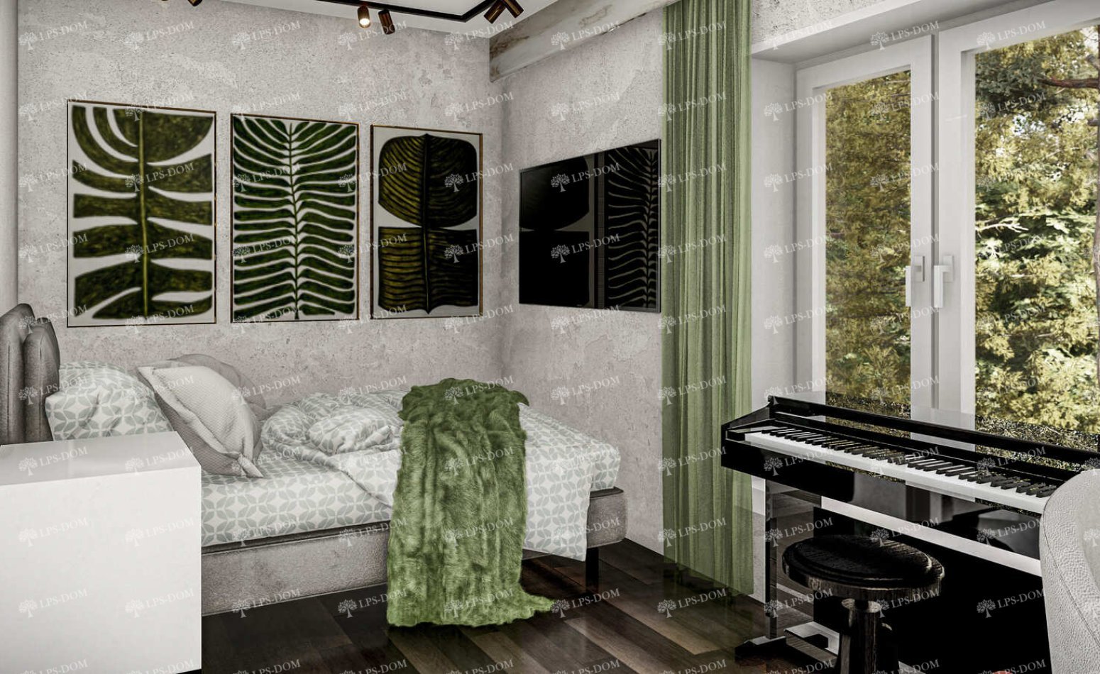 КАРКАСНЫЙ ДОМ ИМПЕРИЯ фото интерьера 17