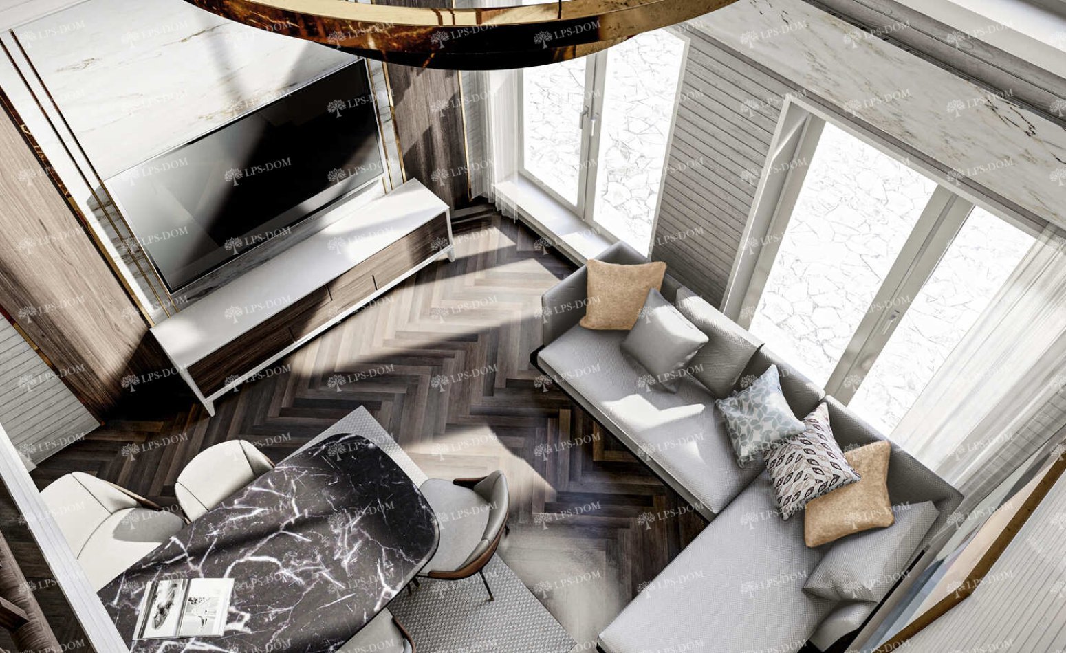 КАРКАСНЫЙ ДОМ КЕМПАР фото интерьера 11