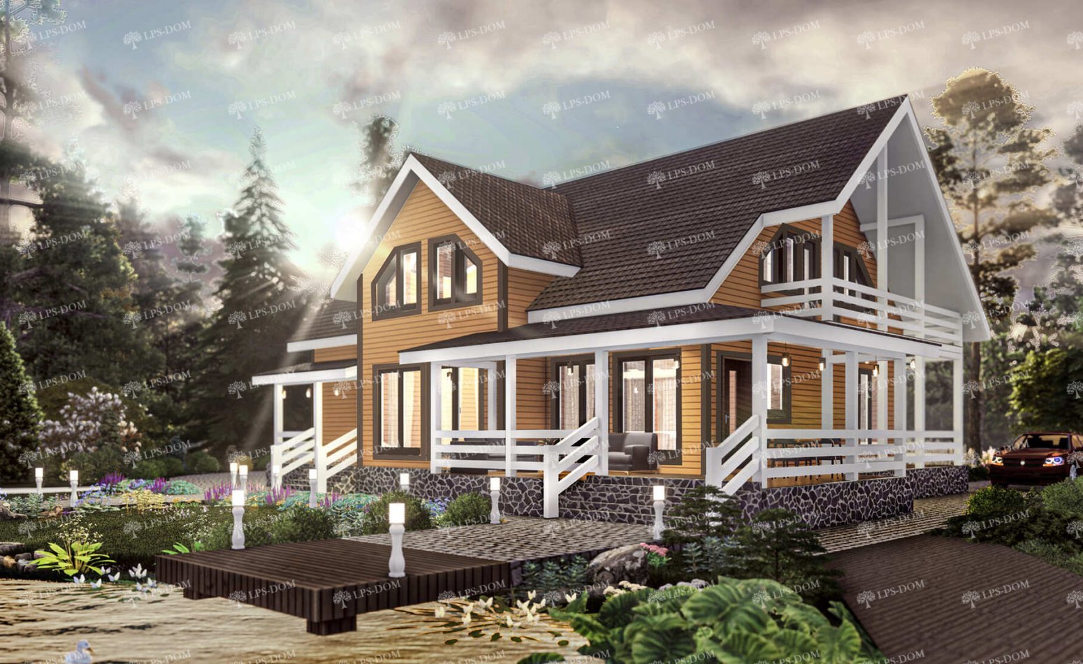 КАРКАСНЫЙ ДОМ ВЕЗУВИЙ фото 6