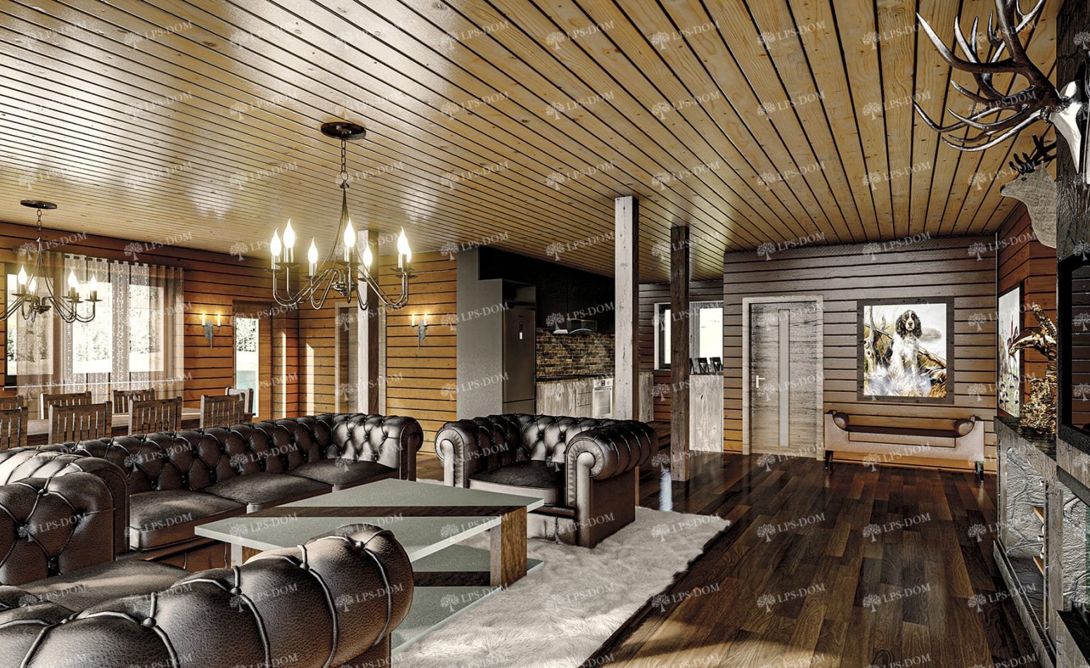 КАРКАСНЫЙ ДОМ ГОСТЕВОЙ ДОМ фото интерьера 4