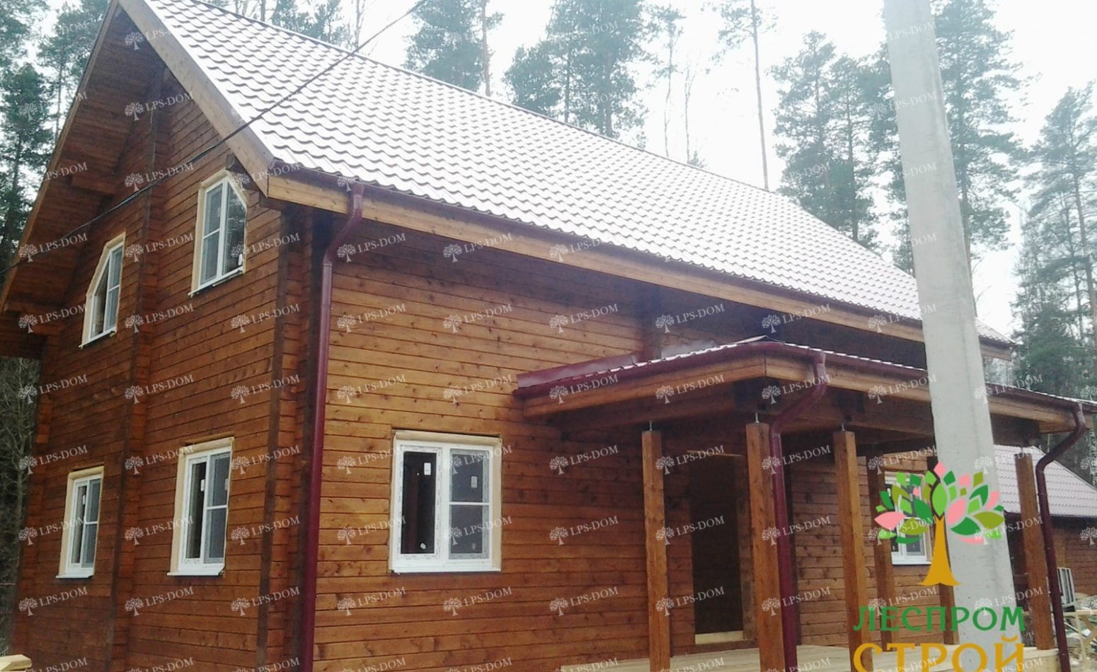 ПРОЕКТ ДОМА ИЗ ПРОФИЛИРОВАННОГО БРУСА ДИОНИС фото 7