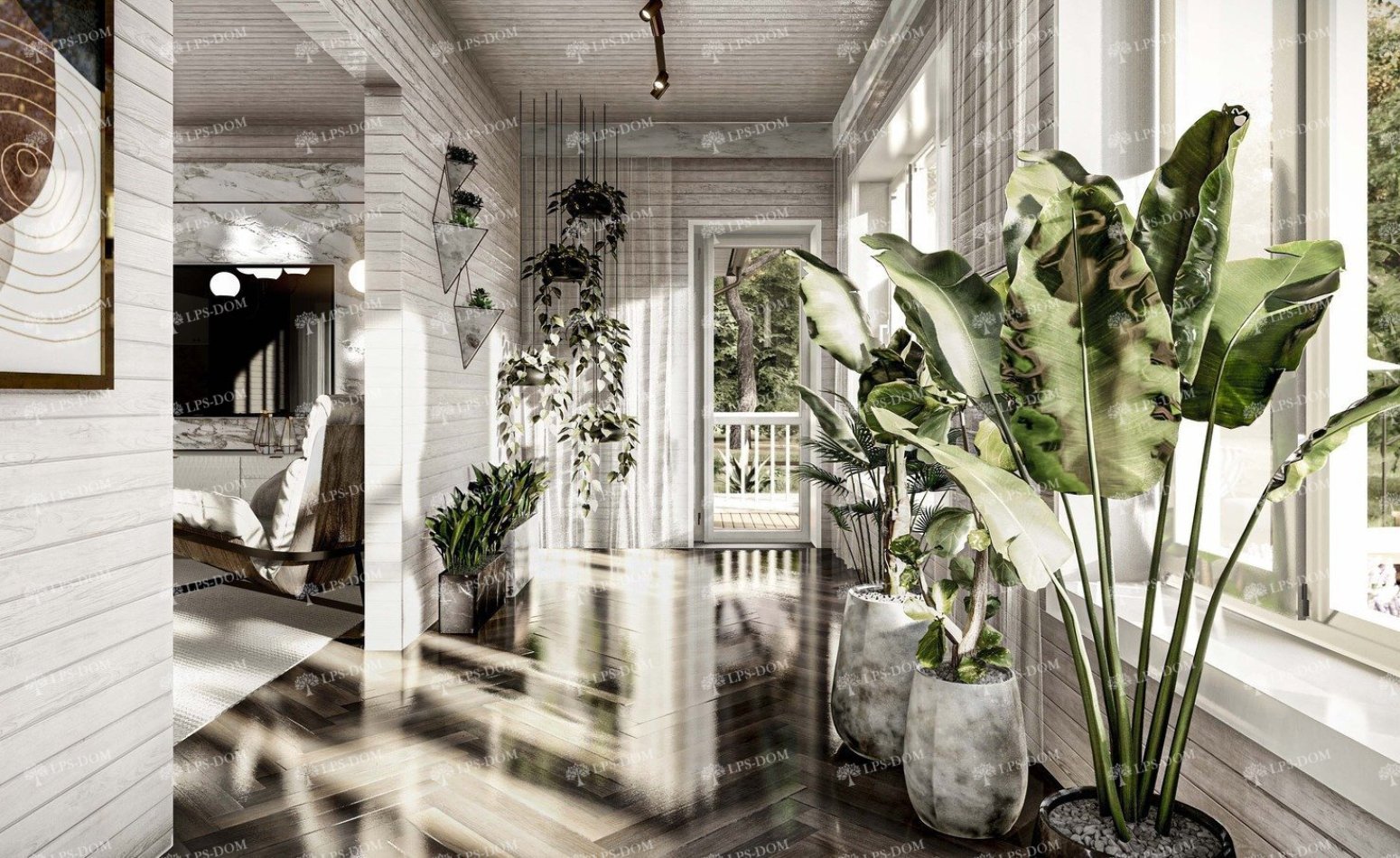 КАРКАСНЫЙ ДОМ МОСКВА фото интерьера 6