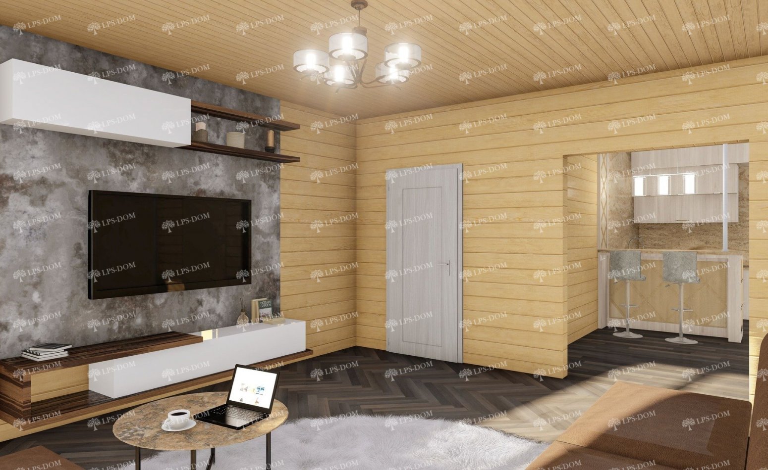 КАРКАСНЫЙ ДОМ НИККО фото интерьера 12