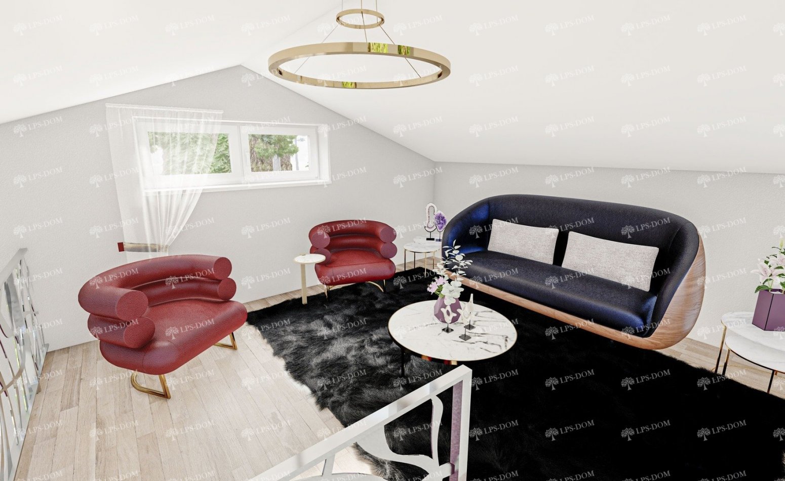 КАРКАСНЫЙ ДОМ НОРИДЖ фото интерьера 4