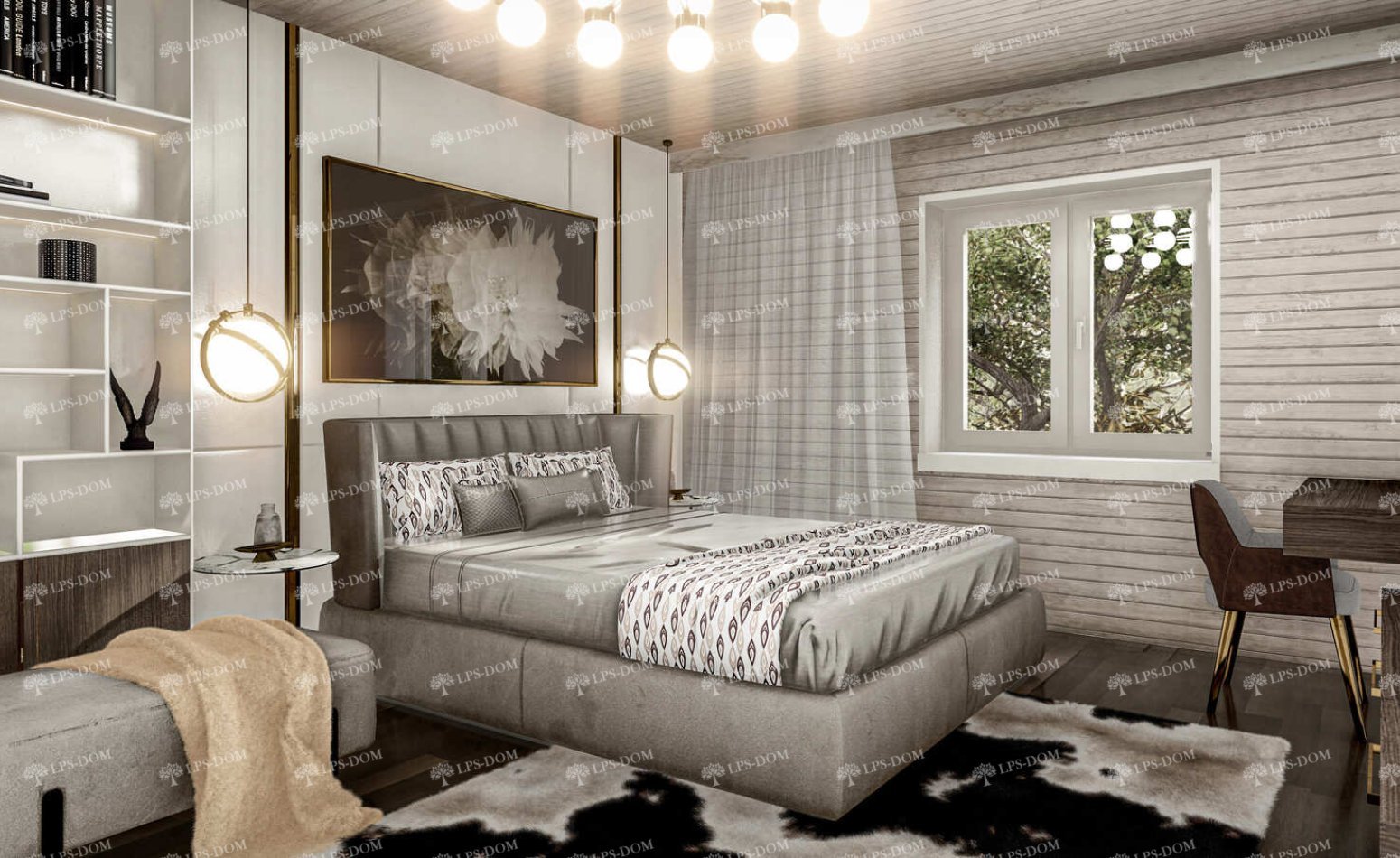 КАРКАСНЫЙ ДОМ САЛЕРНО фото интерьера 8