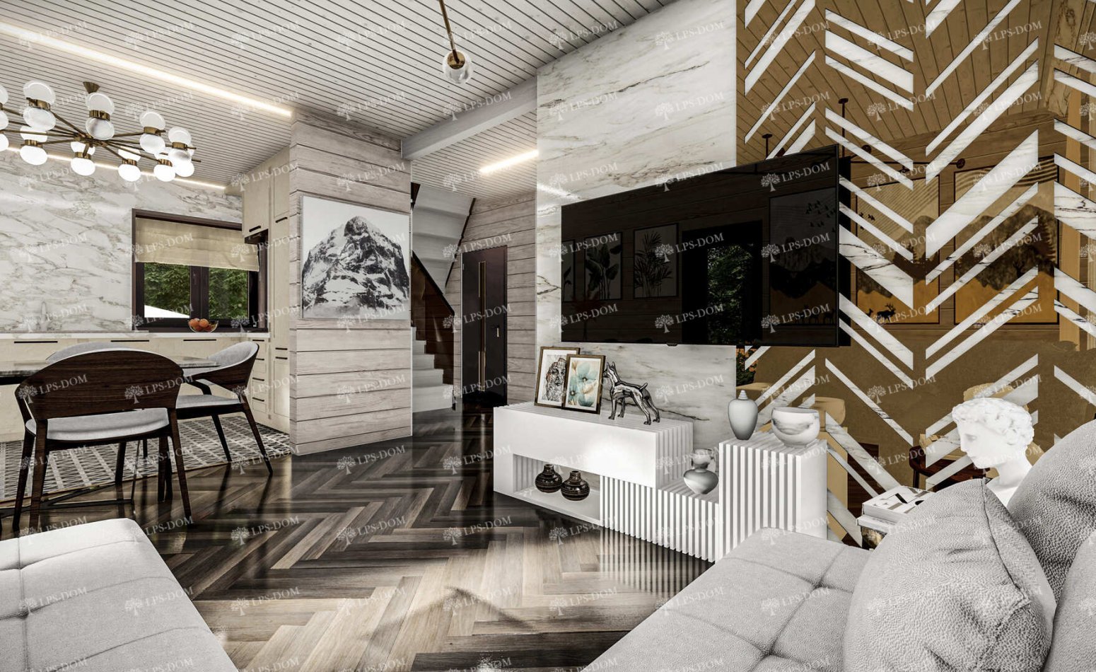 КАРКАСНЫЙ ДОМ БУРГОС фото интерьера 16