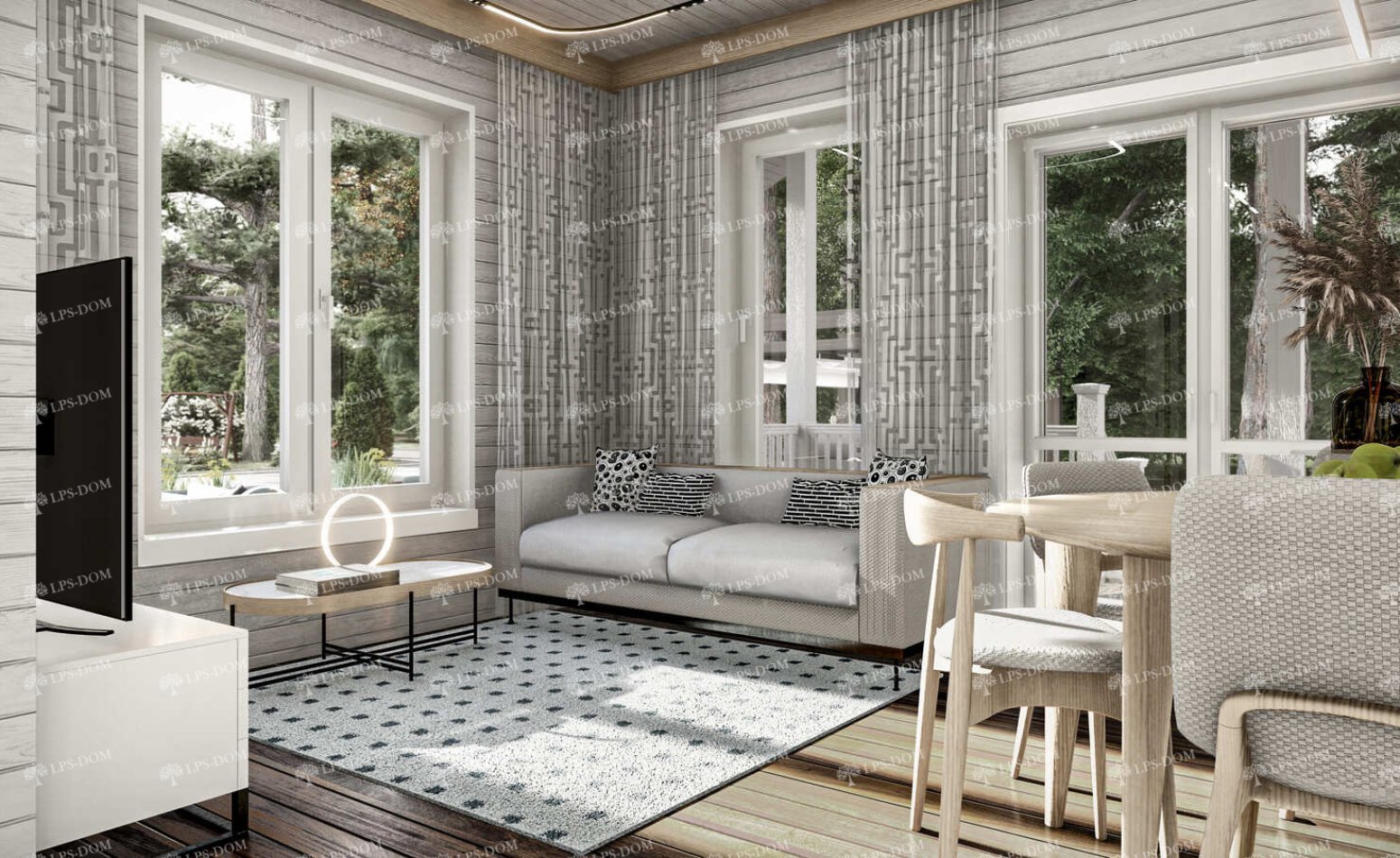 КАРКАСНЫЙ ДОМ ФАЛЬКЕНБЕРГ фото интерьера 3