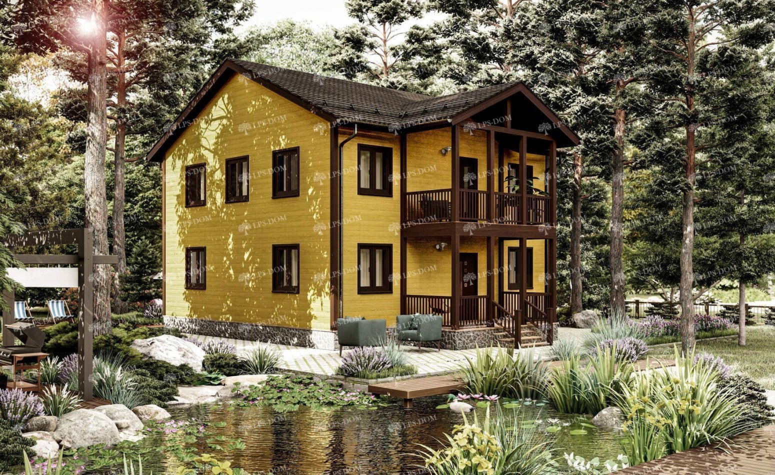 КАРКАСНЫЙ ДОМ САН РАФАЭЛЬ фото 3