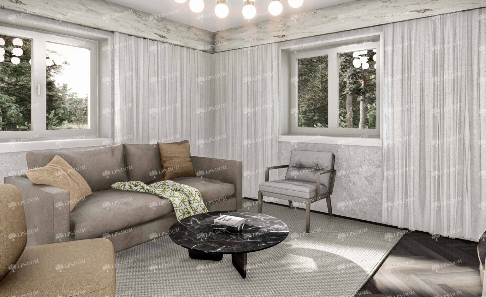 КАРКАСНЫЙ ДОМ ФЛОРЕНЦИЯ фото интерьера 7