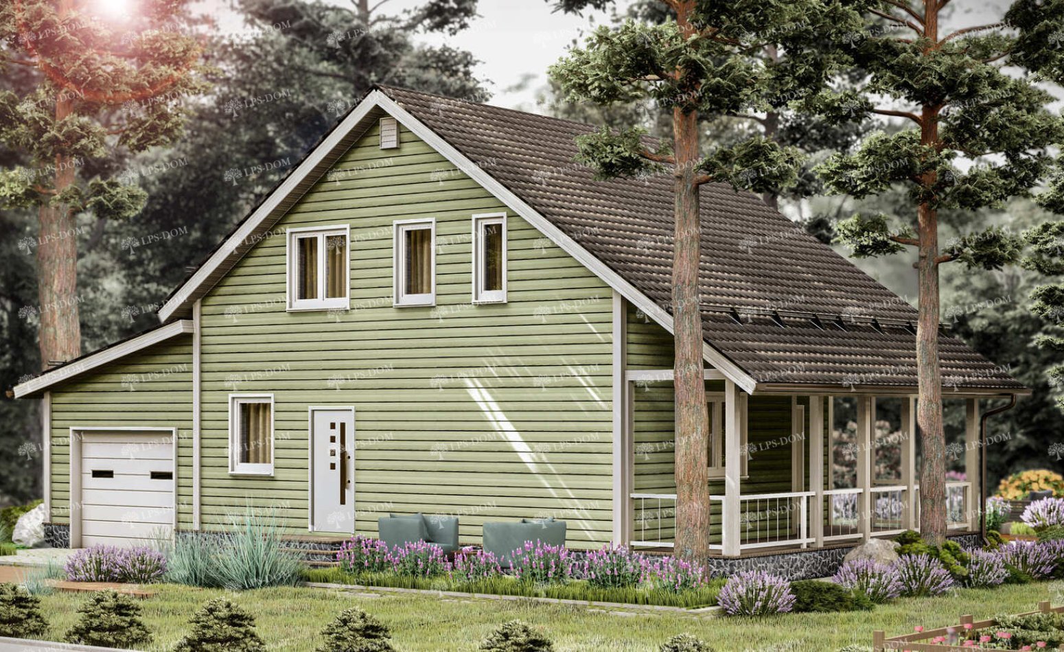 КАРКАСНЫЙ ДОМ ЛАМАНТЕН фото 3