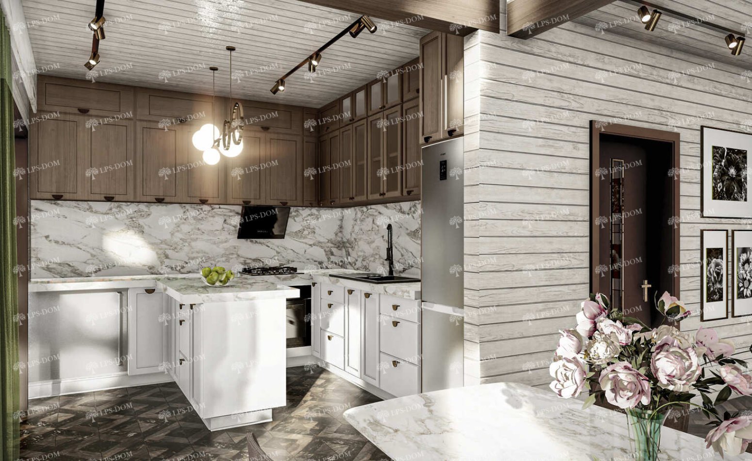 КАРКАСНЫЙ ДОМ СЕТ фото интерьера 9