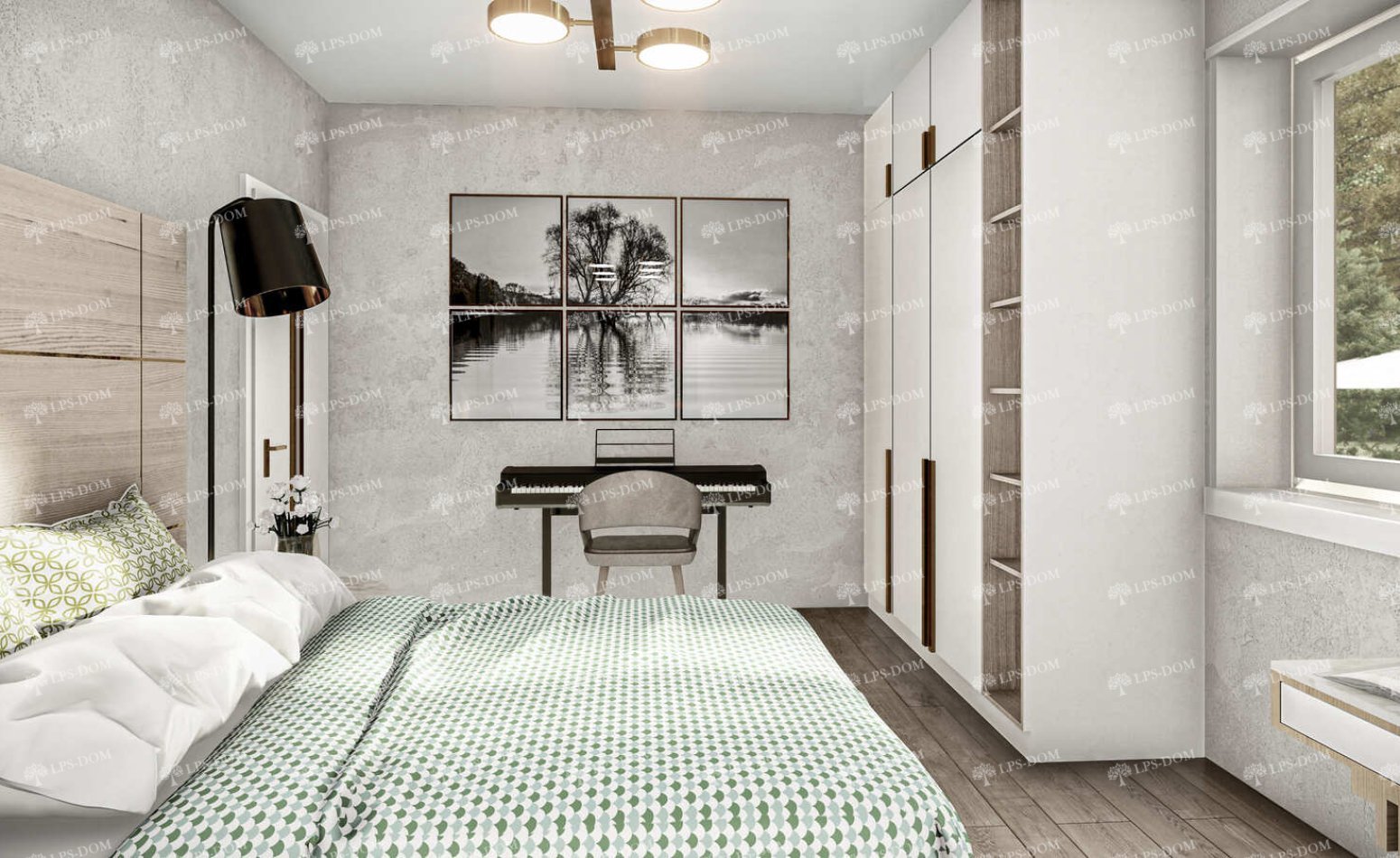 КАРКАСНЫЙ ДОМ ПУАТЬЕ фото интерьера 10