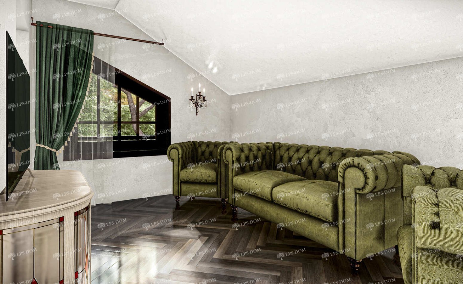 КАРКАСНЫЙ ДОМ БАЛТИМОР фото интерьера 6