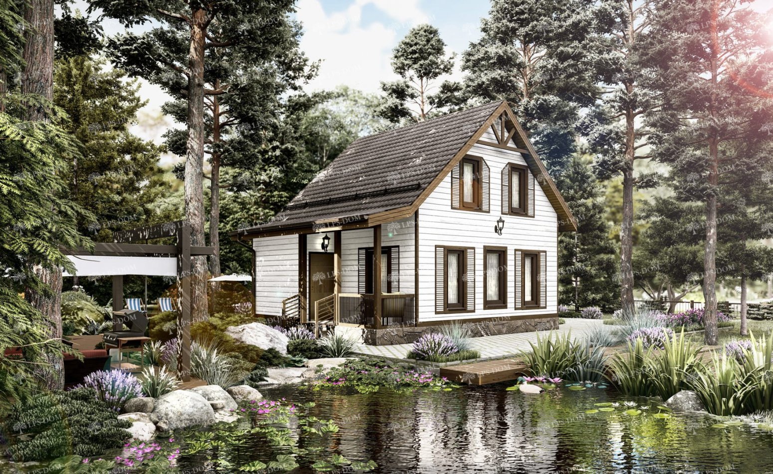 КАРКАСНЫЙ ДОМ АНЖЕ фото 3