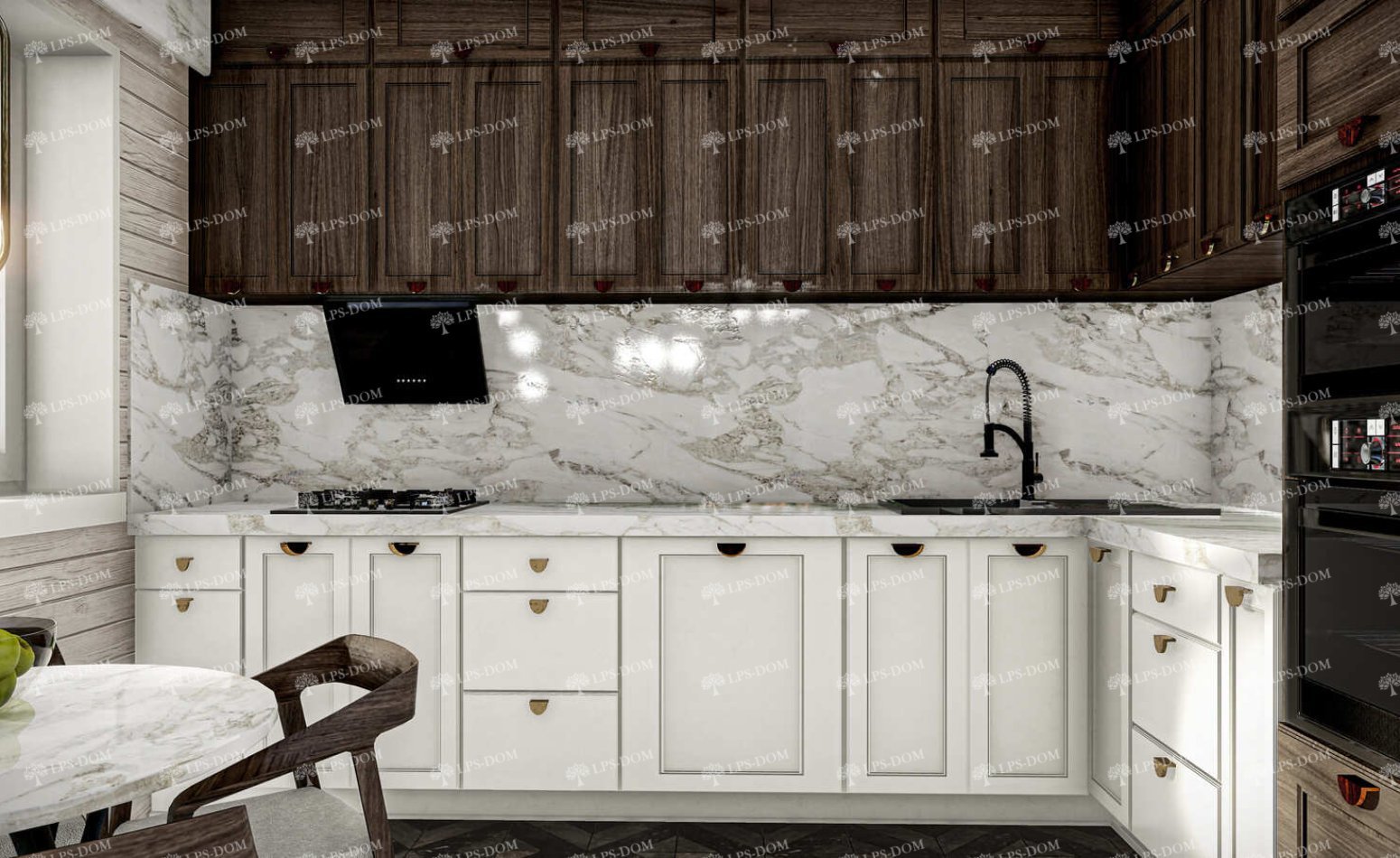 КАРКАСНЫЙ ДОМ КЁЛЬН фото интерьера 11