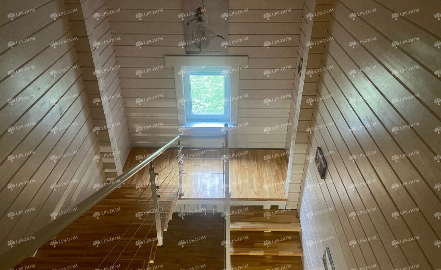 ДОМ ИЗ КЛЕЕНОГО БРУСА С УЧАСТКОМ У ЛЕСА С БАССЕЙНОМ фото интерьера 8