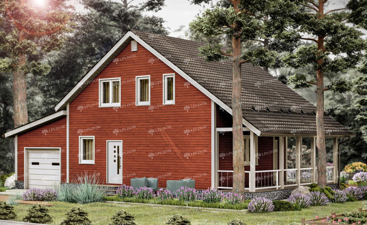 КАРКАСНЫЙ ДОМ ЛАМАНТЕН фото 6