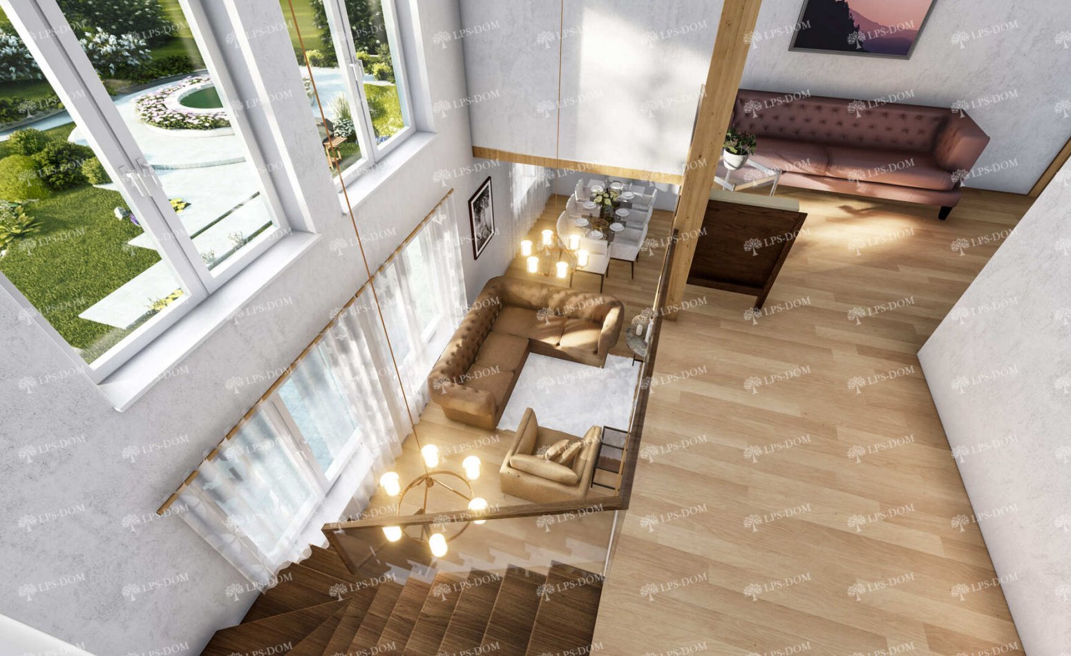 КАРКАСНЫЙ ДОМ ИОКОГАМА фото интерьера 4