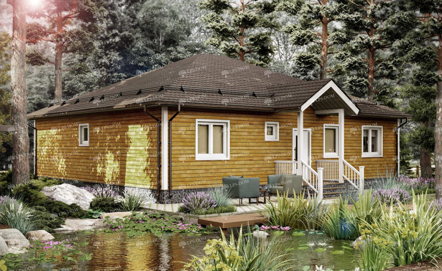 КАРКАСНЫЙ ДОМ АЖЕН фото 2