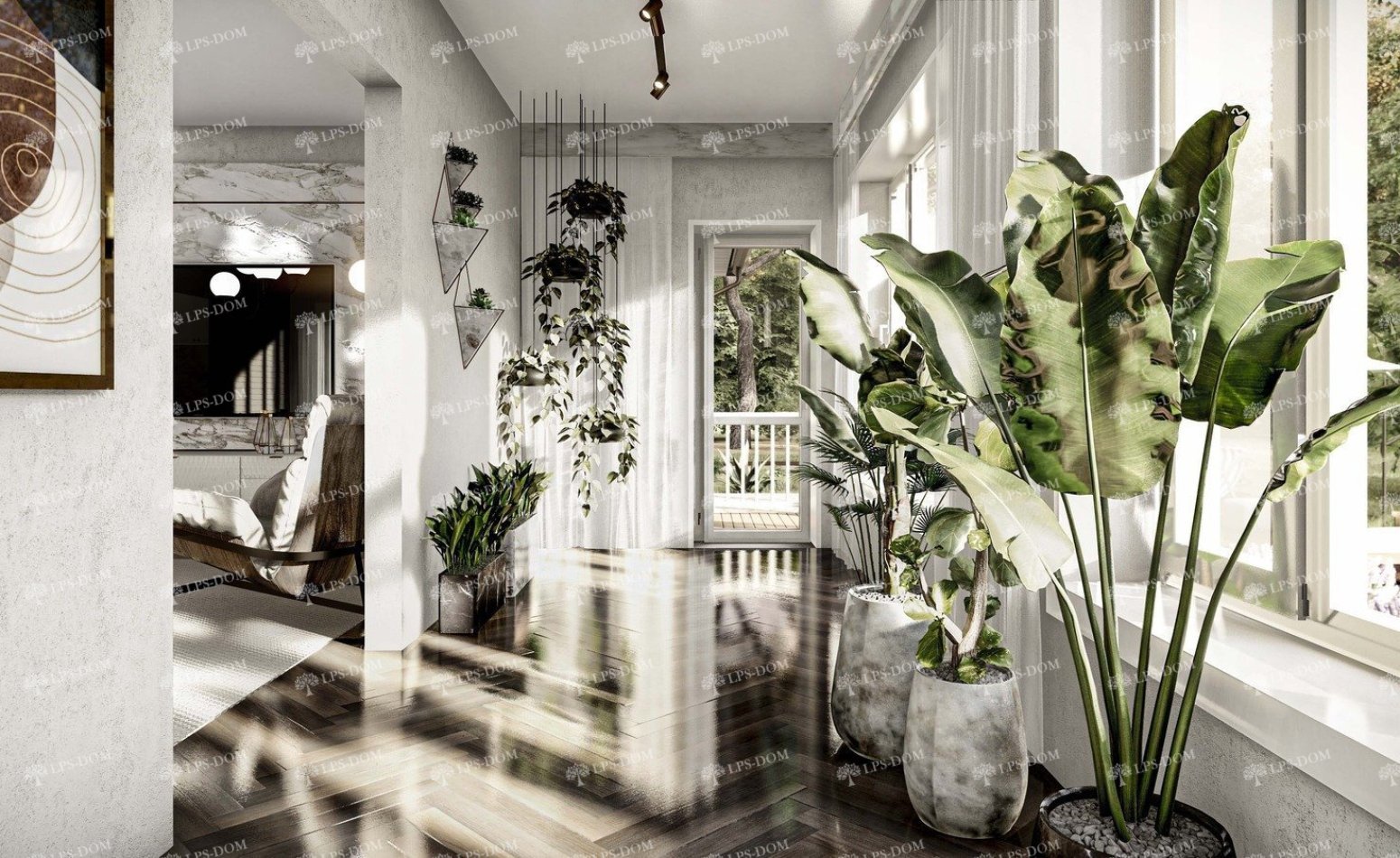 КАРКАСНЫЙ ДОМ МОСКВА фото интерьера 9