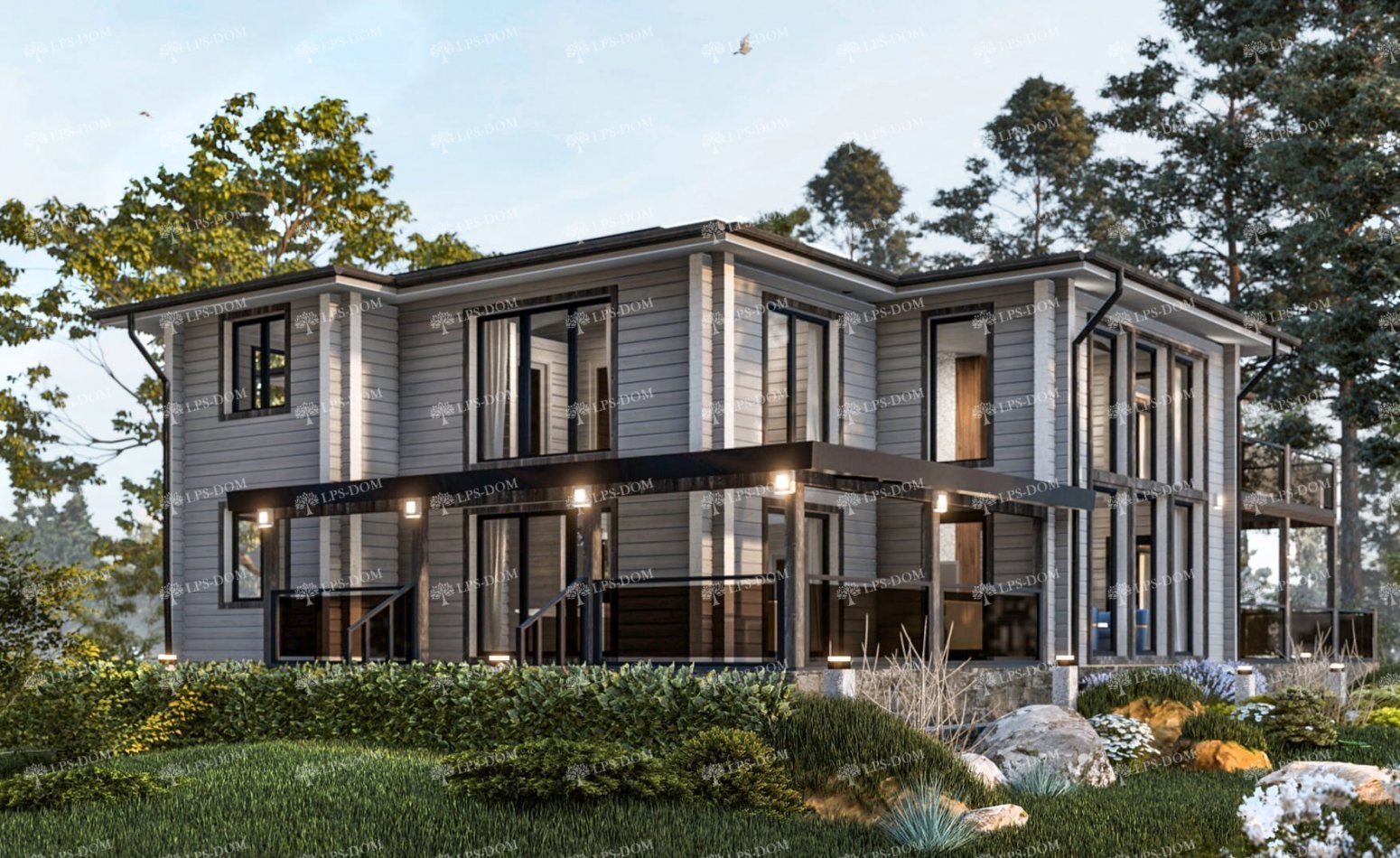 ДОМ ИЗ КЛЕЕНОГО БРУСА БРАНДЕНБУРГ фото 2