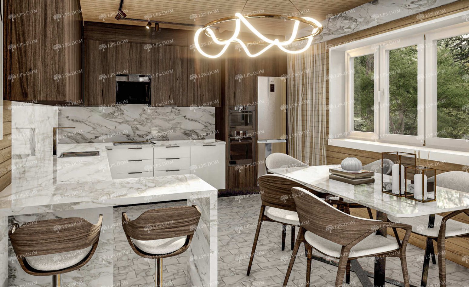 КАРКАСНЫЙ ДОМ НИККО фото интерьера 22