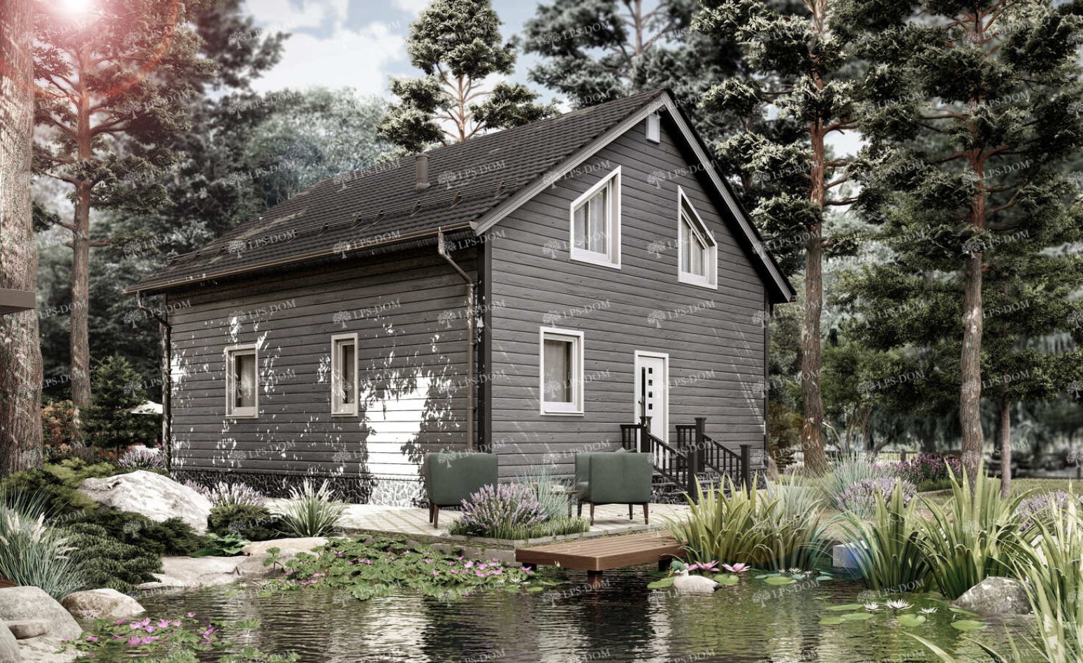 КАРКАСНЫЙ ДОМ ИТАЛЬЯНЕЦ фото 9