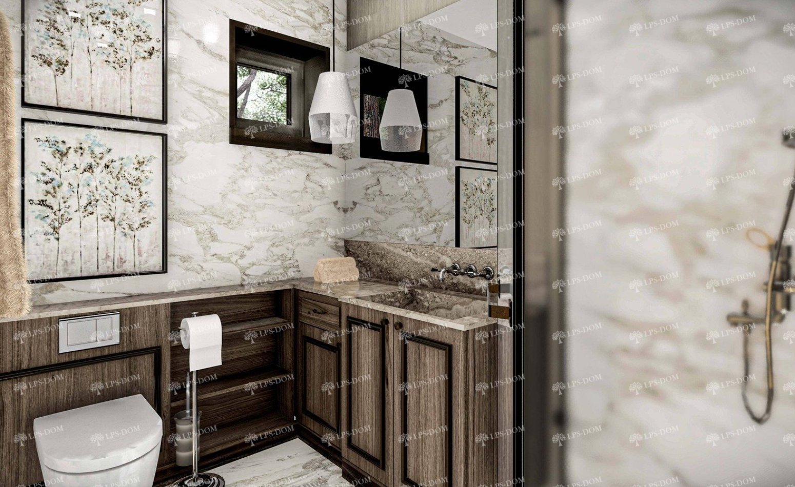 КАРКАСНЫЙ ДОМ ВЕРНИК фото интерьера 14