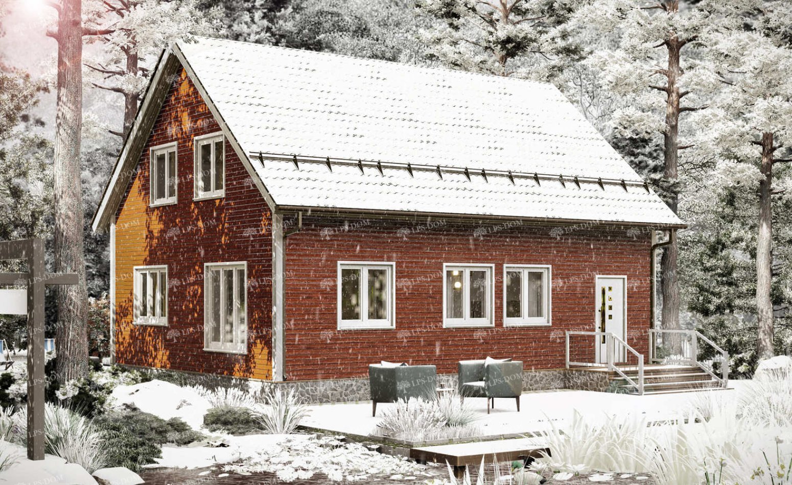 КАРКАСНЫЙ ДОМ НАРБОН фото 20