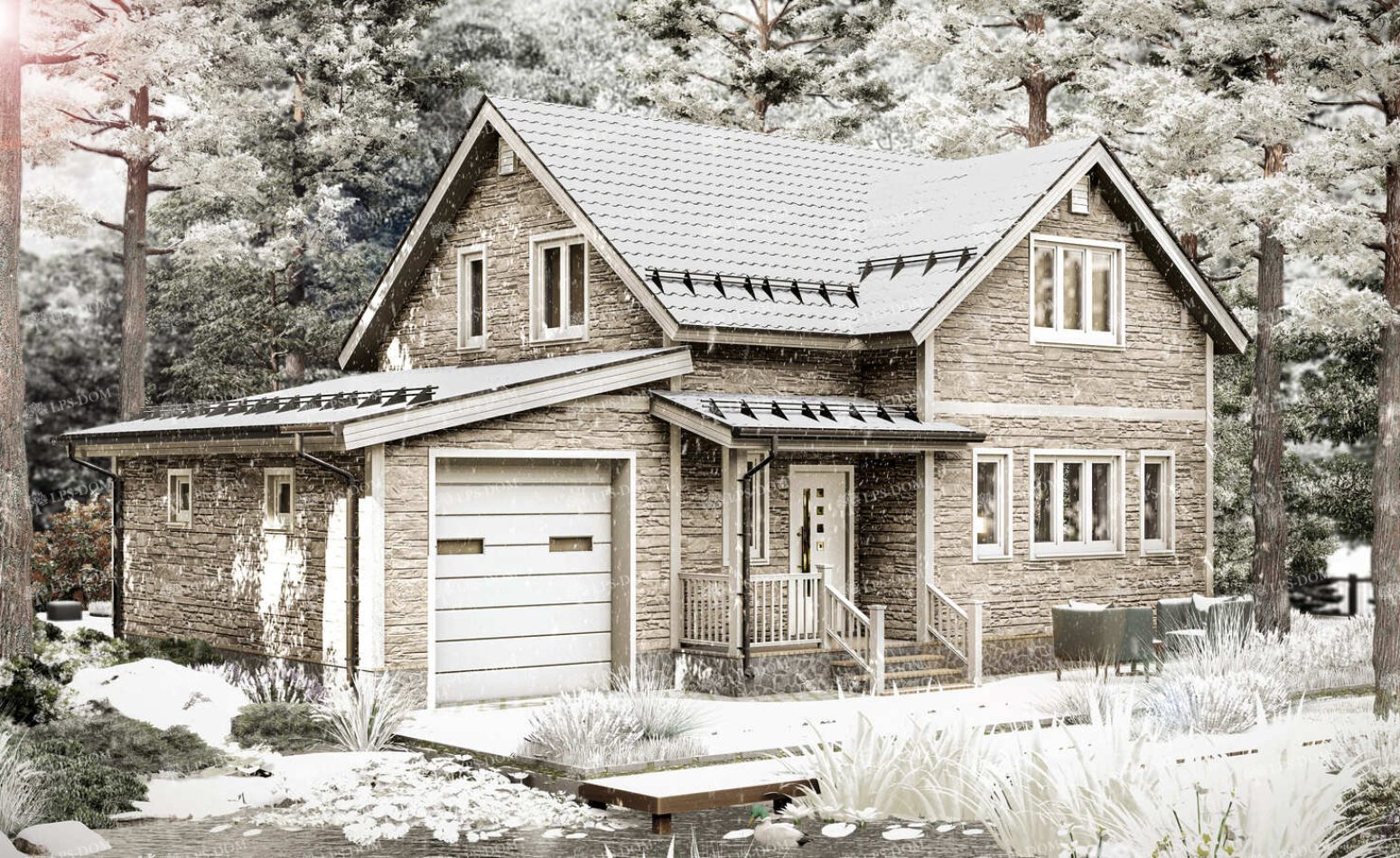 КАРКАСНЫЙ ДОМ НЕПТУН фото 10