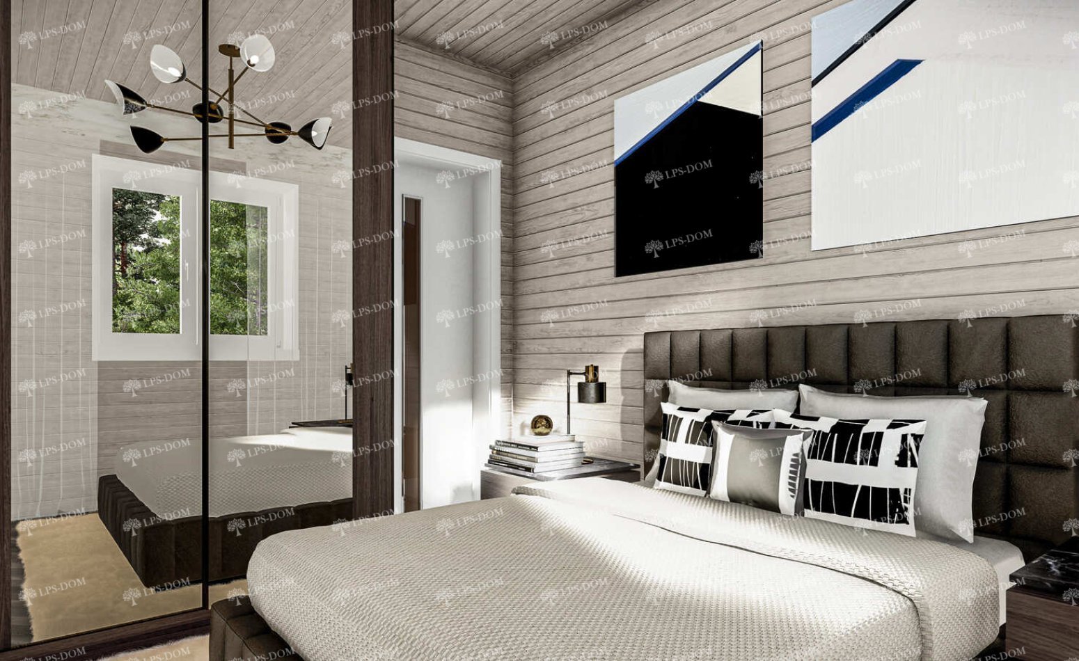 КАРКАСНЫЙ ДОМ ИТАЛЬЯНЕЦ фото интерьера 4