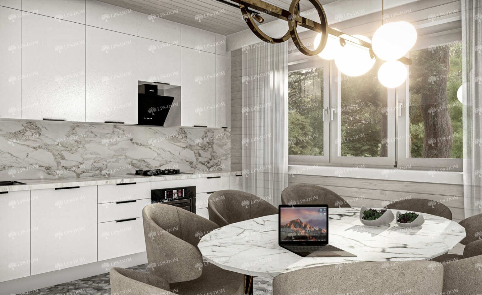 КАРКАСНЫЙ ДОМ ГРАЦ фото интерьера 4