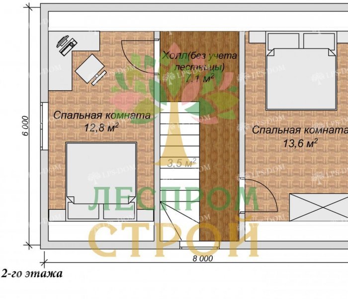 КАРКАСНЫЙ ДОМ САДОВЫЙ планировка 2
