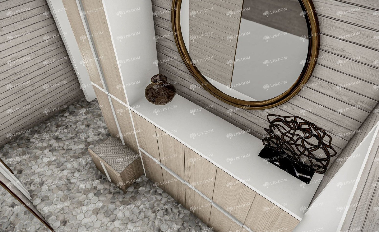 КАРКАСНЫЙ ДОМ ТРЕНТО фото интерьера 13